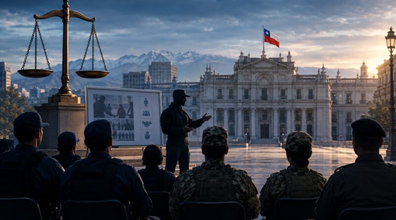Capacitación institucional sobre reglas de uso de la fuerza y resguardo de derechos en Chile